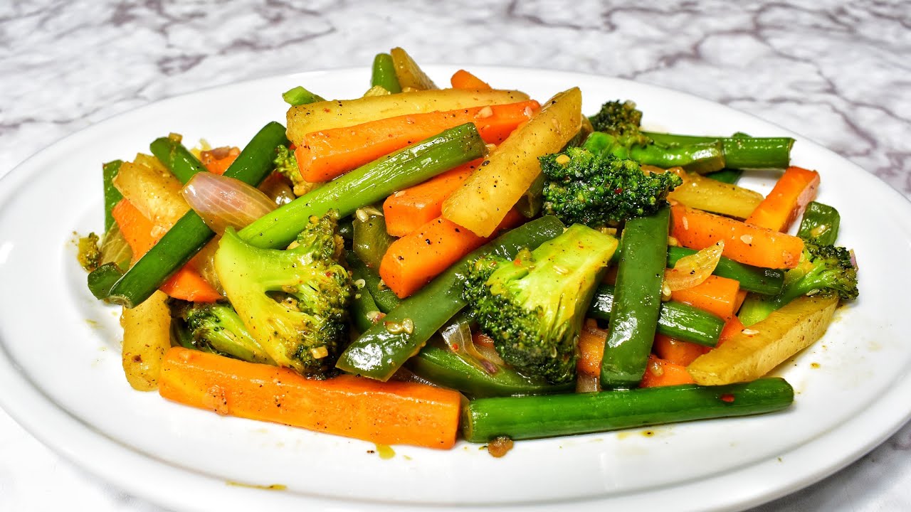 Mastering Gourmet Vegan and Vegetarian Dinners 4 Asian Stir Fried Vegetables | Quick & Healthy Recipe. - YouTube