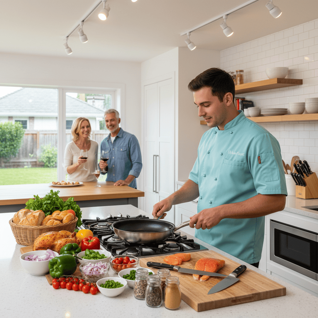 Close-up of fresh ingredients used by PersonalChefNewyork's New York personal chefs